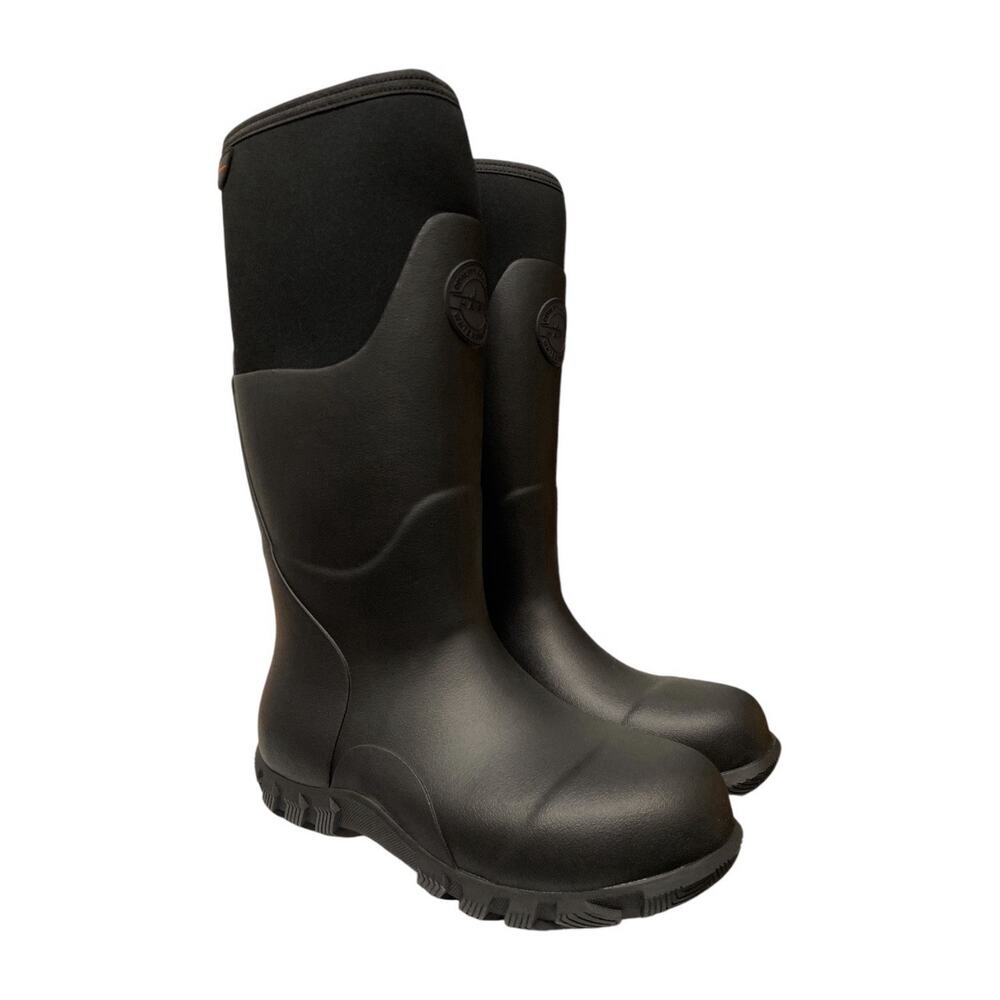 Habit Men's All-Weather Waterproof Rubber Boot, FW10065 Black Size 8